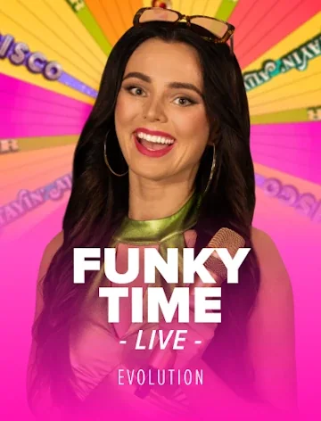 Funky Time game cover, Evolution, 95.99% RTP